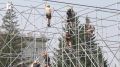 На Соборной площади установили конструкцию высотой с трёхэтажный дом