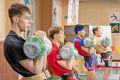 В Таврическом прошли финальные соревнования по гиревому спорту в зачет 56-го областного сельского спортивно-культурного праздника «Королева спорта – Полтавка-2026»