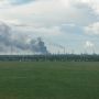 Последствия атаки на Омск, целью являлся НПЗ