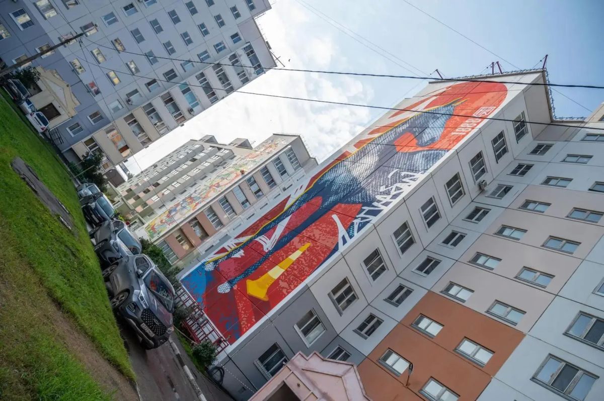 Омичей приглашают на экскурсии в музей граффити под открытым небом Омичей приглашают на экскурсии в музей граффити под открытым небом