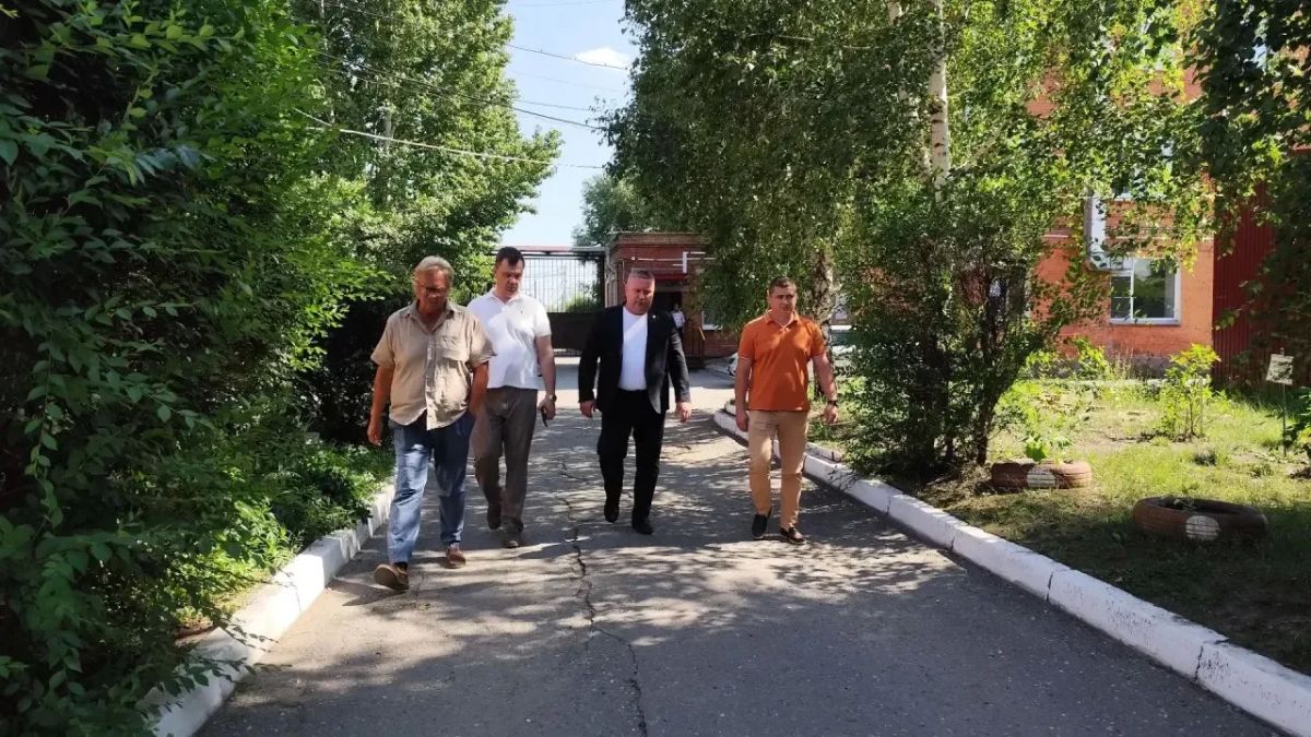 Первый заместитель Министра труда Омской области Александр Рыскалкин совершил рабочий визит в Центр социальной адаптации