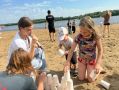 На Советском пляже состоялось развлекательное мероприятие для детей и взрослых