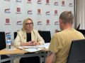 Министр Ирина Варнавская провела личный прием в региональном отделении фонда «Защитники Отечества»
