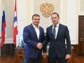 Виталий Хоценко: В ходе встречи с руководителем Объединенной двигателестроительной корпорации Александром Владимировичем Грачевым обсудили работу омских филиалов АО «ОДК» им. П.И. Баранова» и ПАО «ОДК – Сатурн» – «ОМКБ»