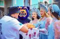 Хлебом-солью встречаем наших друзей из Казахстана!