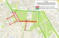 Центр Омска временно перекроют для транспорта