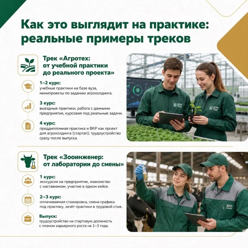 Построить карьеру в АПК с первого курса! Построить карьеру в АПК с первого курса!