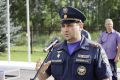 В Специализированной пожарно-спасательной части прошла торжественная церемония закрытия смотра-конкурса