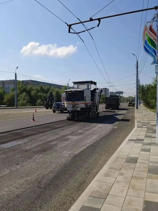 В Омске на улице Лукашевича начался ремонт дороги В Омске на улице Лукашевича начался ремонт дороги