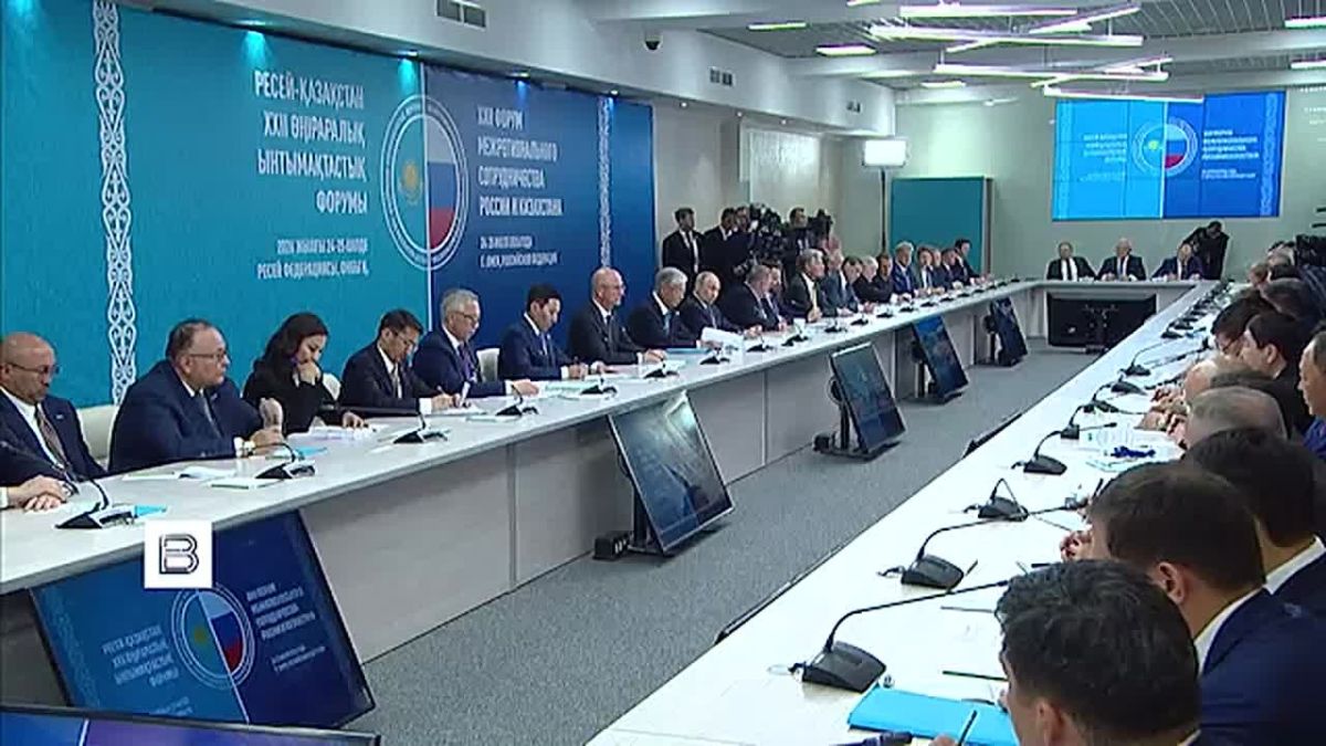 Россия и Казахстан имеют безграничный потенциал сотрудничества в транспортно-логистической сфере, заявил Владимир Путина на Форуме межрегионального сотрудничества в Омске