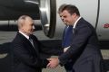 Президент России Владимир Путин прибыл в Омск