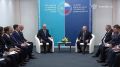 В Омске проходят переговоры Путина и Токаева