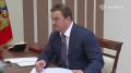 В завершение рабочей поездки в Омск Президент провёл встречу с губернатором области Виталием Хоценко
