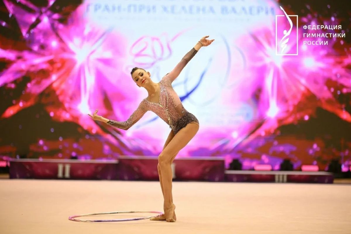 Омские гимнастки вновь показали высокий уровень и поднялись на пьедестал международного турнира по художественной гимнастике «Хрустальная роза» в Минске!