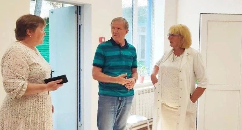 В Старомалиновке Нижнеомского района открыли обновлённый сельский дом культуры В Старомалиновке Нижнеомского района открыли обновлённый сельский дом культуры