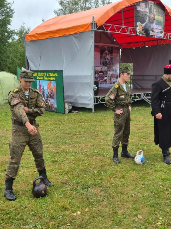 Омская команда «Казачий дозор» из нашего Казачьего кадетского корпуса им. Маршала Советского союза Д.Т.Язова завоевала 1 место в общекомандном зачёте военно-спортивных игр, прошедших в рамках Дней памяти атамана Ермака... Омская команда «Казачий дозор» из нашего Казачьего кадетского корпуса им. Маршала Советского союза Д.Т.Язова завоевала 1 место в общекомандном зачёте военно-спортивных игр, прошедших в рамках Дней памяти атамана Ермака...