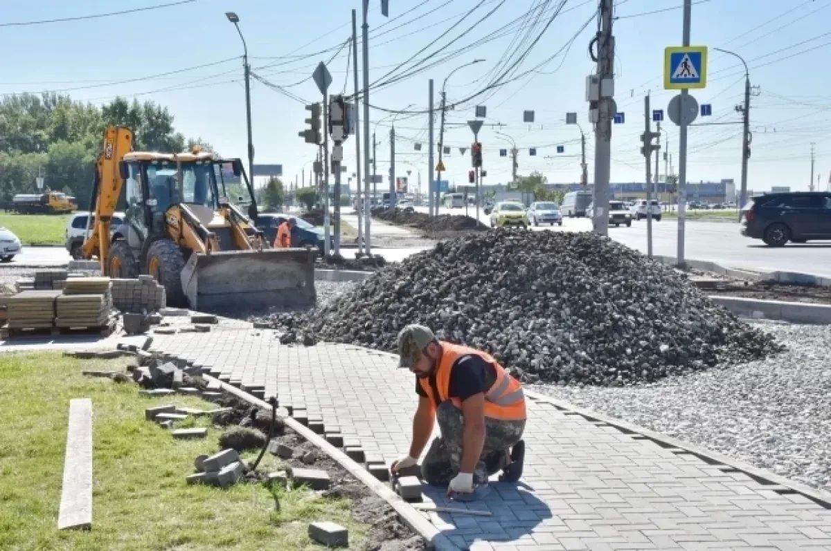 Стало известно, когда закончат ремонт развязки на Конева в Омске
