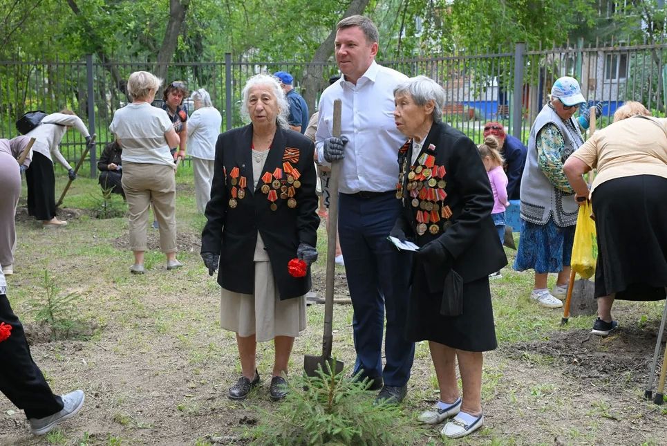 В Омске открылась «Аллея памяти бойцов СВО» В Омске открылась «Аллея памяти бойцов СВО»