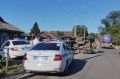 Скорая опрокинулась после ДТП в Омске