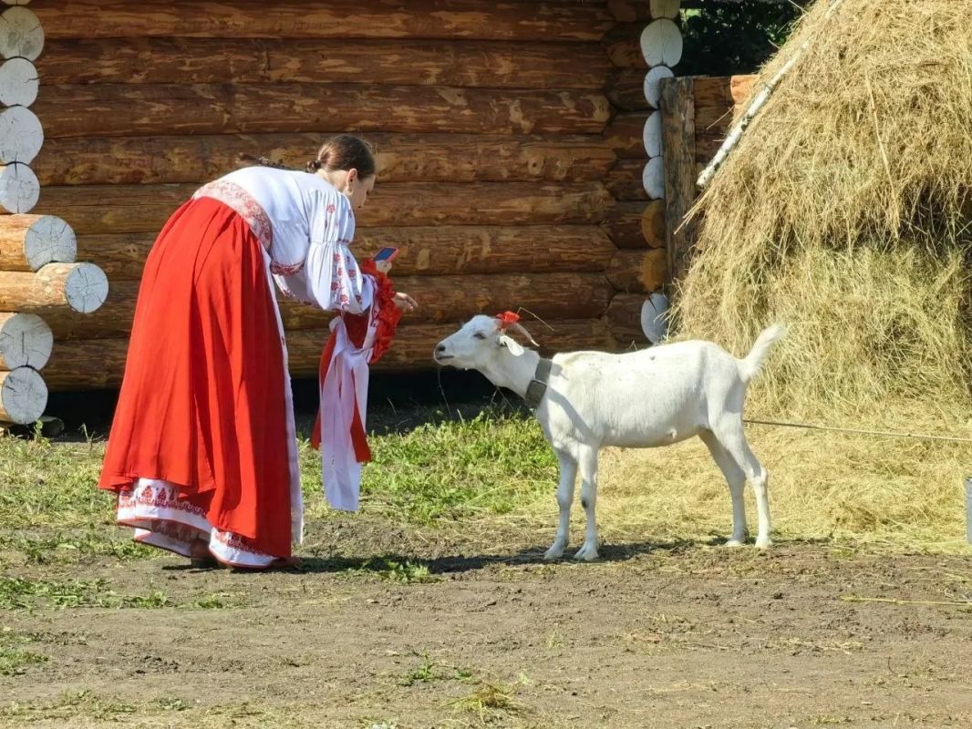 В Большеречье в музее-заповеднике «Старина Сибирская» сегодня открылось «Белорусское подворье» В Большеречье в музее-заповеднике «Старина Сибирская» сегодня открылось «Белорусское подворье»