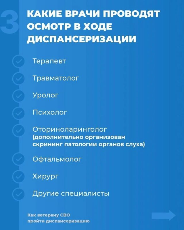 Инструкция: как ветерану СВО пройти углубленную диспансеризацию Инструкция: как ветерану СВО пройти углубленную диспансеризацию