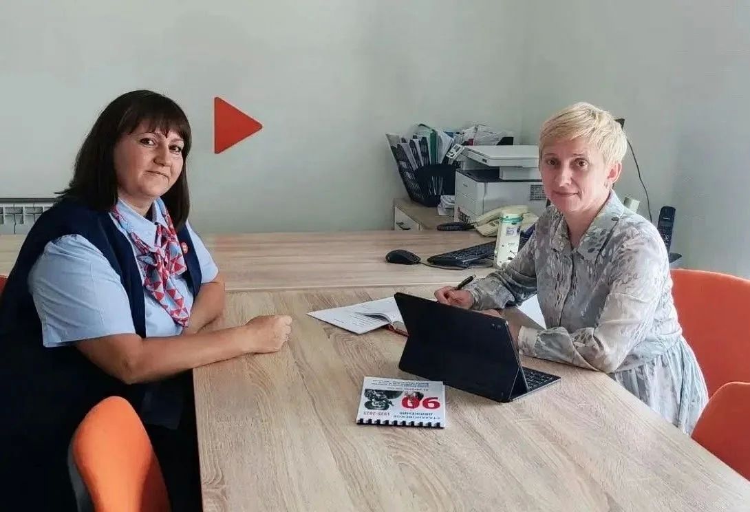 Заместитель Министра труда и социального развития Омской области Олеся Кайль провела личный приём граждан в рамках рабочей поездки в Шербакульский район