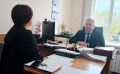 Заместитель Министра труда и социального развития Омской области Александр Рыскалкин совершил рабочую поездку в Исилькульский район