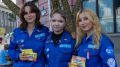 В Омске бойцы трудовых отрядов подростков отметили День Государственного флага