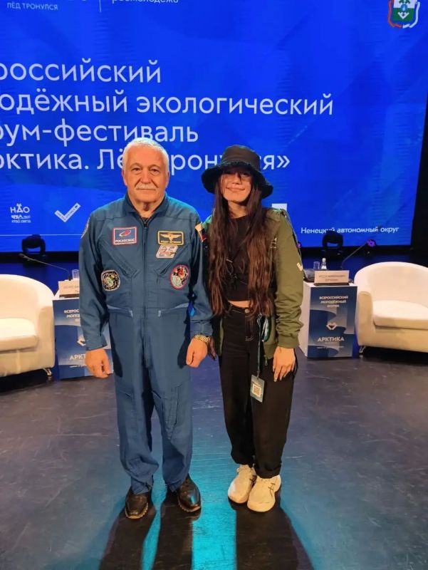 Омичка вернулась с форума «Арктика Омичка вернулась с форума «Арктика