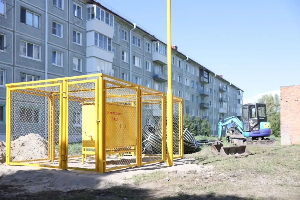Многоквартирные дома в Крутой горке переводят с сжиженного на природный газ Многоквартирные дома в Крутой горке переводят с сжиженного на природный газ