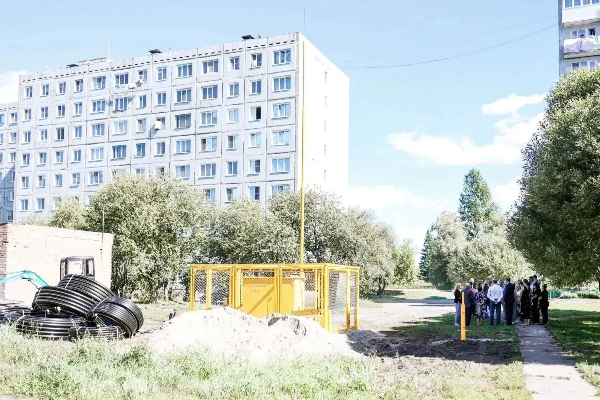 Многоквартирные дома в Крутой горке переводят с сжиженного на природный газ