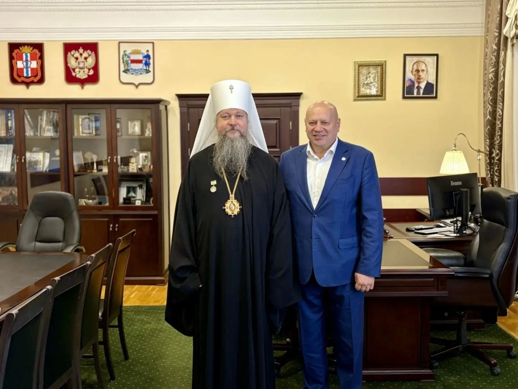 Сергей Шелест: Встретились с Митрополитом Омским и Прииртышским Дионисием Сергей Шелест: Встретились с Митрополитом Омским и Прииртышским Дионисием