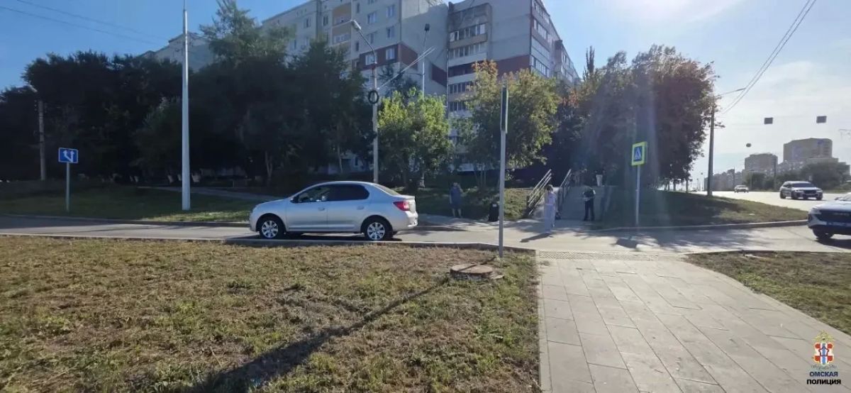 В Омске произошло ДТП с участием несовершеннолетнего