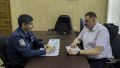 Александр Рекин провёл рабочую встречу с главой Крутинского района Александром Ивановым