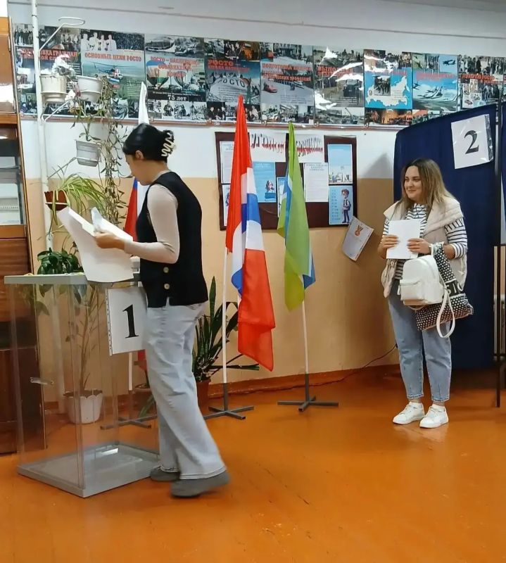 Завершился первый день голосования Завершился первый день голосования