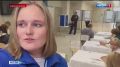 Елена Беляева с самого большого избирательного участка Омской области