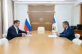 Виталий Хоценко: Сегодня работаю в Москве. Встретился с Министром науки и высшего образования Валерием Николаевичем Фальковым