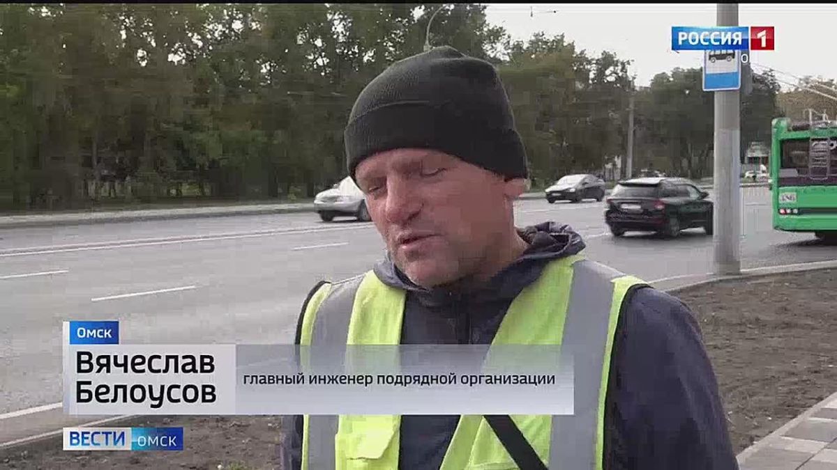 Сразу несколько ключевых магистралей Омска обновили в рамках национального проекта