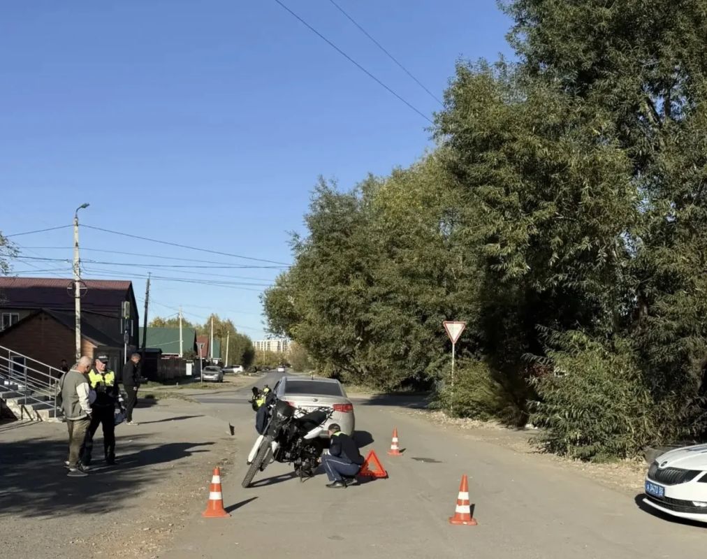 Сегодня в 15.50 часов в Госавтоинспекцию поступило сообщение о ДТП в Центральном округе