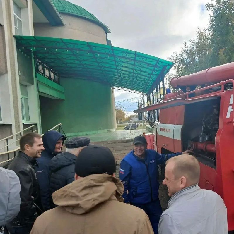 Стартовали практические занятия для добровольных пожарных Стартовали практические занятия для добровольных пожарных
