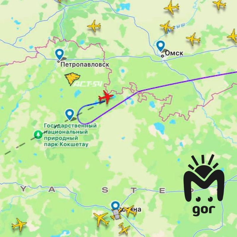 Рейс S7 Новосибирск — Махачкала садится в Омске из-за технической неисправности
