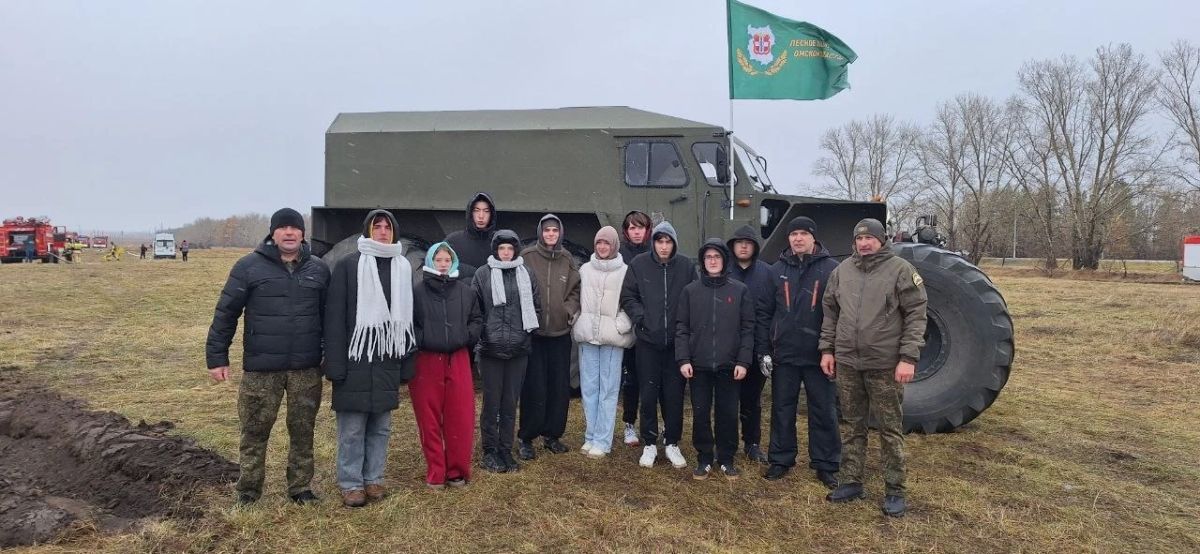 Международные учения в Черлакском районе