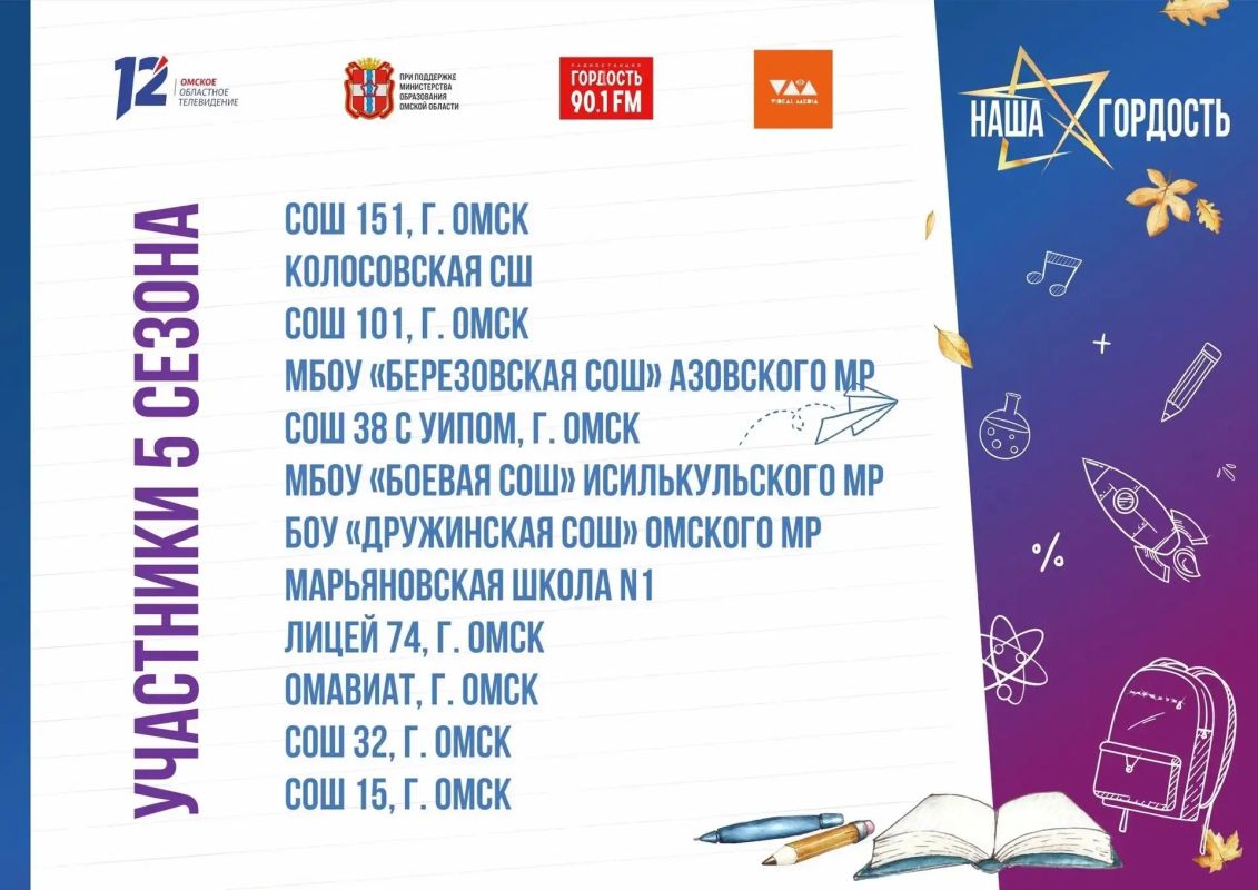Отбор в пятый сезон «Нашей Гордости!» завершён!
