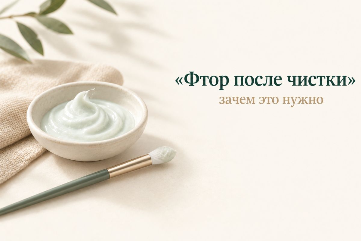 Зачем после профессиональной чистки зубов наносят фторсодержащую пасту
