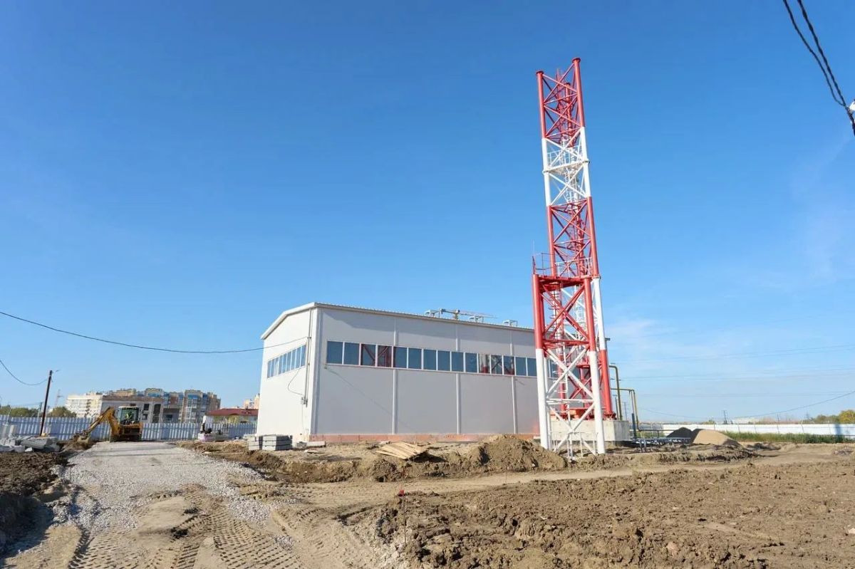 Завершается строительство котельной в жилом квартале «Снегири» Завершается строительство котельной в жилом квартале «Снегири»