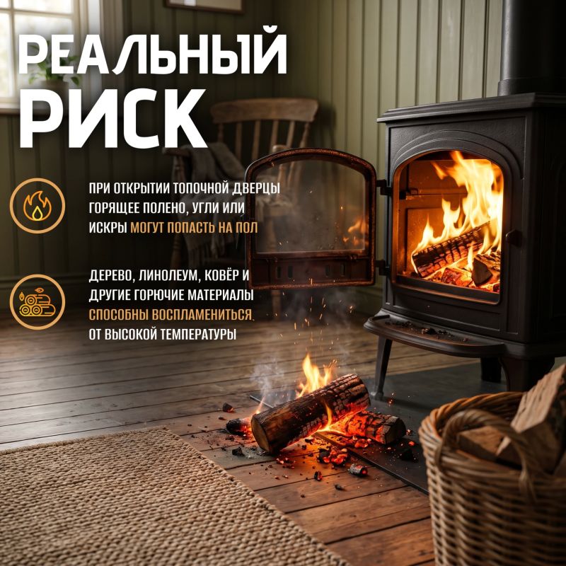 Секунда невнимательности — и искра на полу Секунда невнимательности — и искра на полу