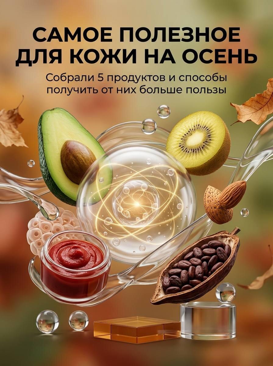 Осенняя корзина для кожи: пять продуктов, которые стоит добавить в меню
